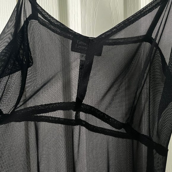 Sheer Black Slip dress - Picture 8 of 10